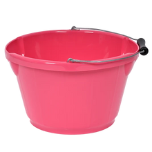 Load image into Gallery viewer, Red Gorilla Plas Feed Bucket Black
