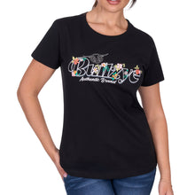Load image into Gallery viewer, Bullzye Womens Flora Short Sleeve Tee
