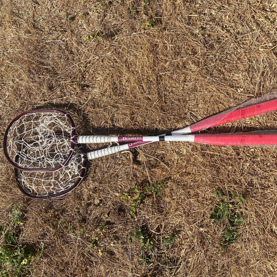 Bombers Polocrosse Racket - The Queenslander - Square