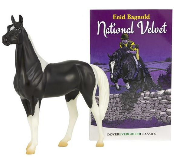 BREYER FREEDOM NATIONAL VELVET HORSE & BOOK SET