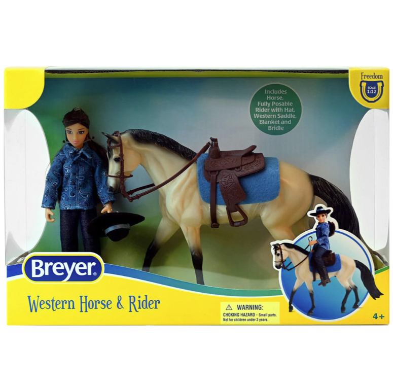 BREYER FREEDOM WESTERN HORSE & RIDER 2023
