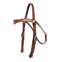 Load image into Gallery viewer, Toprail Equine The NEBO V Shaped Braided Barcoo Bridle - Kimberley Ringers
