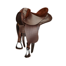 Load image into Gallery viewer, Bates Kimberley HB Rough Out Stock Saddle
