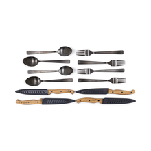 Load image into Gallery viewer, CAMPFIRE CUTLERY SET 12 PIECE
