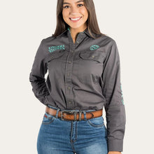 Load image into Gallery viewer, Ringers Western Womens Signature Jillaroo Full Button Work Shirt
