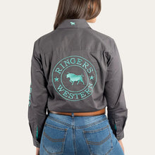 Load image into Gallery viewer, Ringers Western Womens Signature Jillaroo Full Button Work Shirt
