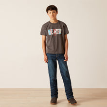 Load image into Gallery viewer, ARIAT BOYS LICENSE PLATE COWBOY SHORT SLEEVE T-SHIRT
