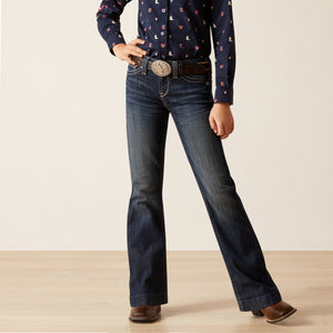 ARIAT GIRLS REAL SELMA TROUSER JEAN