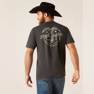 ARIAT MENS EAGLE ROUND SHORT SLEEVE T-SHIRT