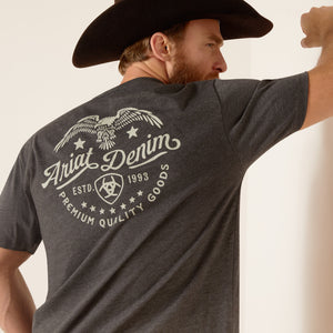 Ariat Mens Eagle Round Short Sleeve T-Shirt