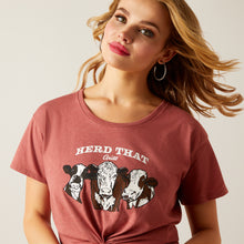 Load image into Gallery viewer, ARIAT WOMENS HERD THAT SHORT SLEEVE T-SHIRT
