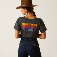 Load image into Gallery viewer, ARIAT WOMENS GROOVY SUNSET SHORT SLEEVE T-SHIRT
