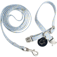 Load image into Gallery viewer, BELLA &amp; BENTLEY FLOWERS COLLAR &amp; LEAD SET

