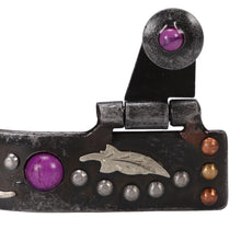 Load image into Gallery viewer, Fort Worth Feather Stone Spurs
