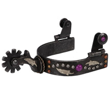 Load image into Gallery viewer, Fort Worth Feather Stone Spurs
