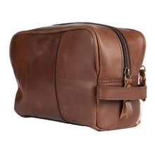 Load image into Gallery viewer, Fort Worth Cowhide Leather Toiletry Bag
