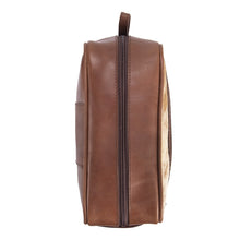 Load image into Gallery viewer, Fort Worth Cowhide Leather Toiletry Bag
