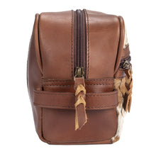 Load image into Gallery viewer, Fort Worth Cowhide Leather Toiletry Bag
