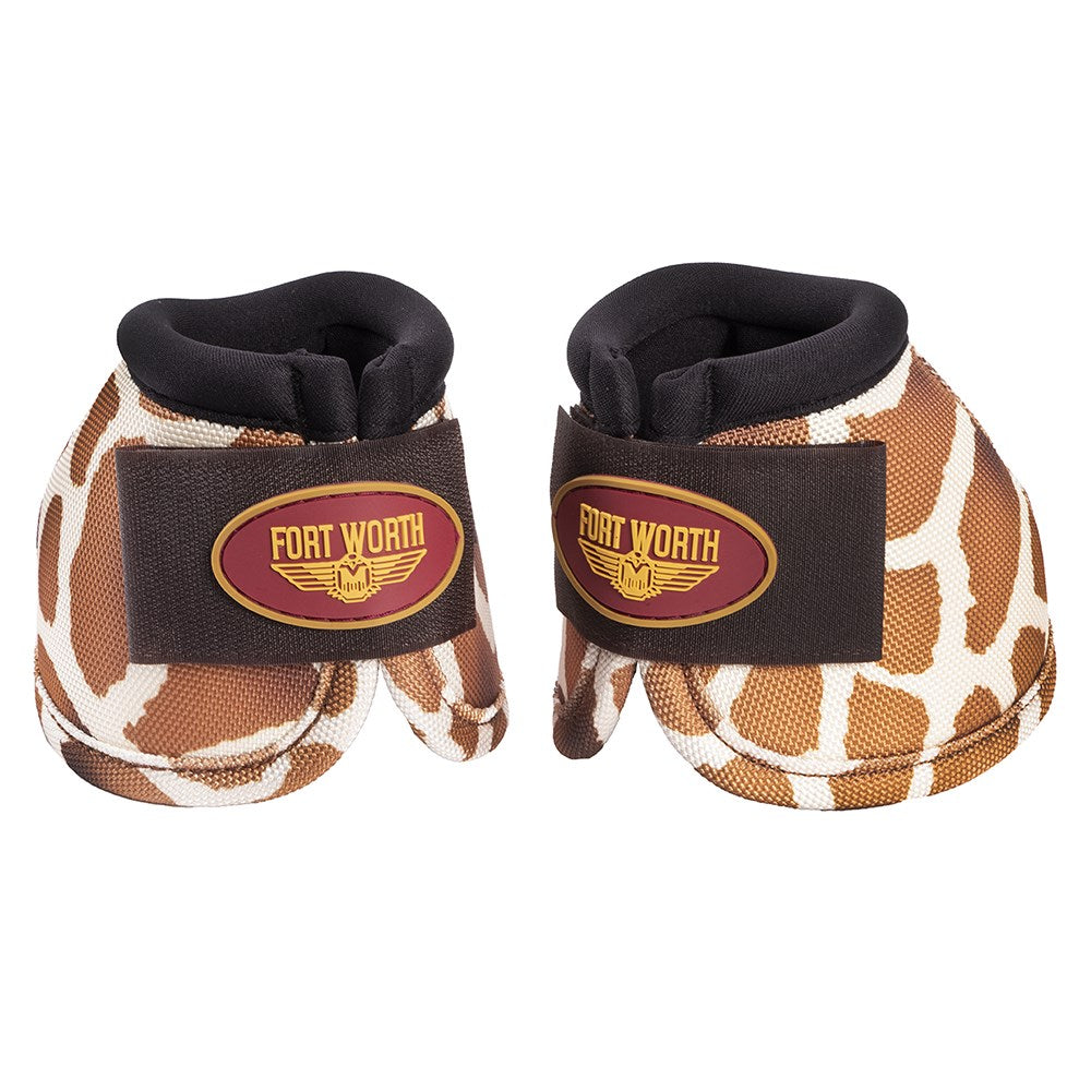 FORT WORTH BALLISTIC NO-TURN BELL BOOTS - GIRAFFE