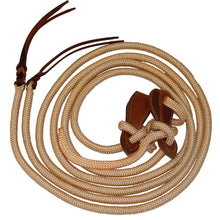 Load image into Gallery viewer, FORT WORTH YACHT ROPE REINS WITH SLOBBER STRAP
