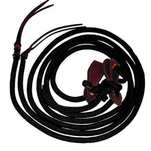 Load image into Gallery viewer, FORT WORTH YACHT ROPE REINS WITH SLOBBER STRAP
