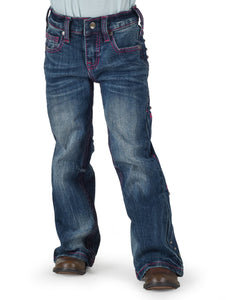 Cowgirl Tuff Girls Pink Arrows Jeans