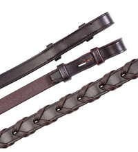 Load image into Gallery viewer, GRAINGE ELITE LACED LEATHER REINS
