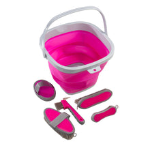 Load image into Gallery viewer, Grooming Kit With Collapsable Bucket
