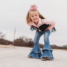 Load image into Gallery viewer, Shea Baby Pink Vintage Pearl Snap Shirt
