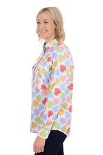 Load image into Gallery viewer, Hard Slog Womens Polly Half Button Long Sleeve Shirt
