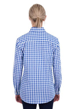 Load image into Gallery viewer, Hard Slog Womens Rowe Full Button Long Sleeve Shirt

