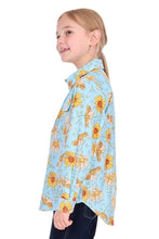 Load image into Gallery viewer, Hard Slog Kids Sunday Half Button Long Sleeve Shirt
