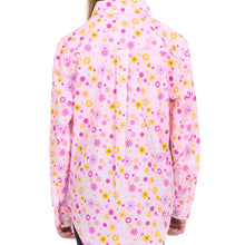 Load image into Gallery viewer, Hard Slog Kids Daisy 1/2 Button Long Sleeve Shirt
