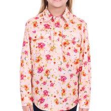 Load image into Gallery viewer, Hard Slog Kids Lily 1/2 Button Long Sleeve Shirt
