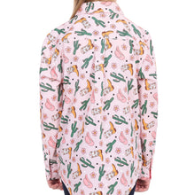 Load image into Gallery viewer, Hard Slog Kids Cleo 1/2 Button Long Sleeve Shirt
