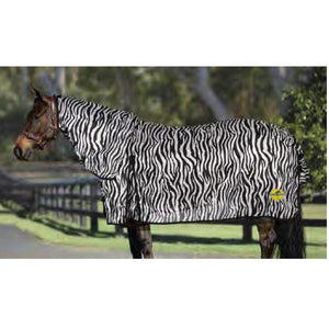 HORSEMASTER FLY MESH ZEBRA COMBO