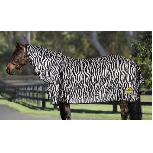 Horsemaster Fly Mesh Zebra Combo
