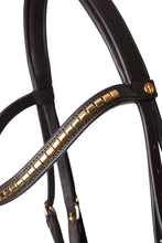 Load image into Gallery viewer, Horze Safari Clincher Snaffle Bridle
