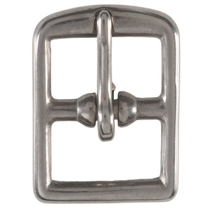 STAINLESS STEEL STIRRUP LEATHER BUCKLE