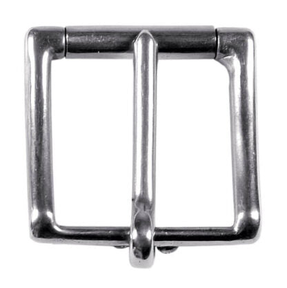 SS ROLLER GIRTH BUCKLE 19MM
