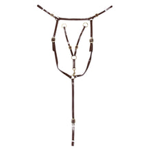 Load image into Gallery viewer, Horse Sense Brass Stockmans Breastplate
