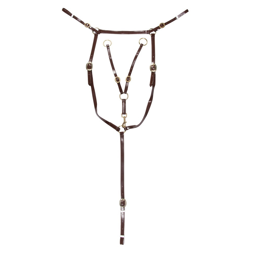 Horse Sense Brass Stockmans Breastplate