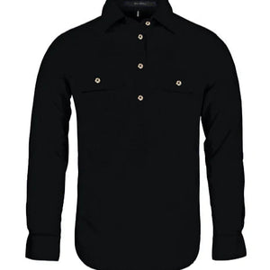 Pilbara Womens Closed Front Long Sleeve Shirt