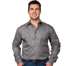 Load image into Gallery viewer, Just Country Mens Cameron 1/2 Button Workshirt
