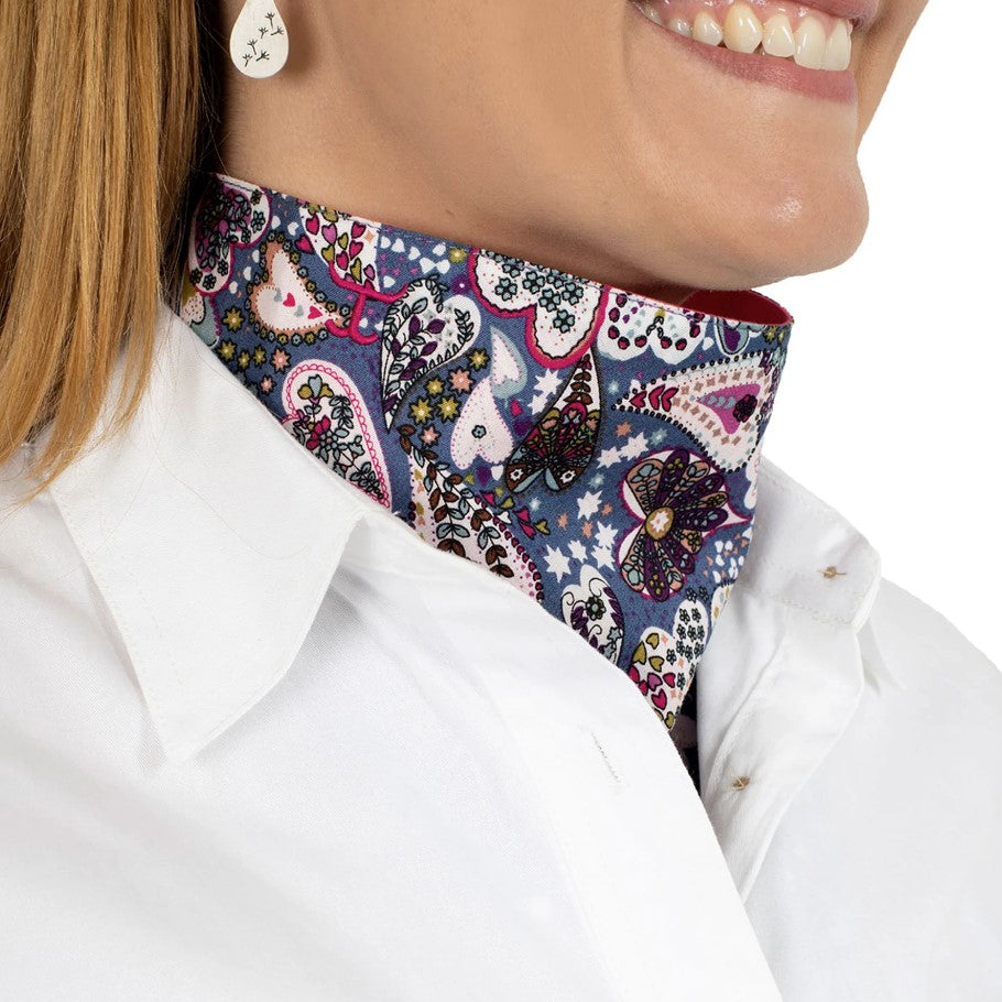 JUST COUNTRY WOMENS CARLEE PAISLEY DOUBLE SIDED SCARF