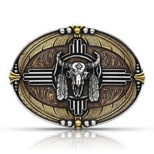 Load image into Gallery viewer, MONTANA ATTITUDE BUFFALO SKULL BUCKLE
