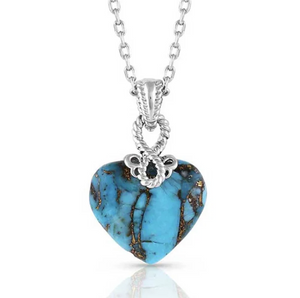MONTANA UNTAMABLE HEART OF STONE NECKLACE