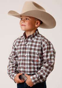 ROPER BOYS AMARILLO COLLECTION LONG SLEEVE SHIRT