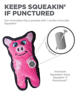 OUTWARD HOUND - INVINCIBLES MINI - PLUSH PIG