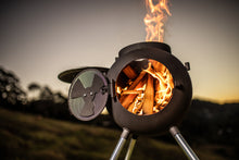 Load image into Gallery viewer, OZPIG SERIES 2 (PIGLET) PORTABLE WOOD FIRE STOVE
